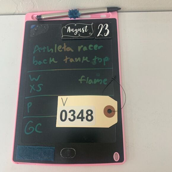 Athleta Finish Fast Line Tank Top Womens XS Extra Small Flame Racerback Ruched - Picture 9 of 11